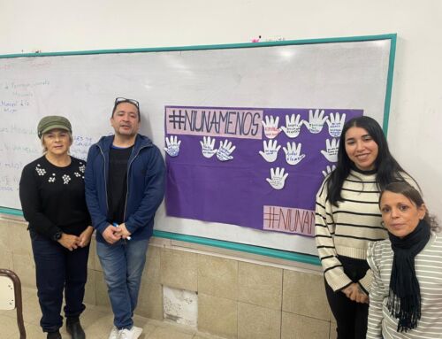 SEGUIMOS TRABAJANDO EN EL MARCO DE #NiUnaMenos 