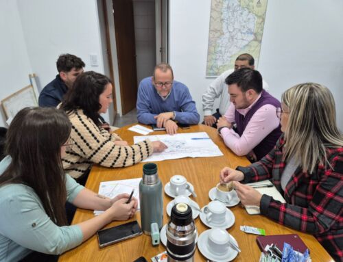 LA INTENDENTA Y AUTORIDADES PROVINCIALES TRABAJAN EN LA PUESTA EN MARCHA DEL TRANSPORTE URBANO EN RINCÓN 