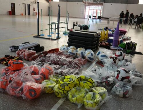 DONACIÓN DE PLUSPETROL PARA EL DEPORTE DE RINCÓN