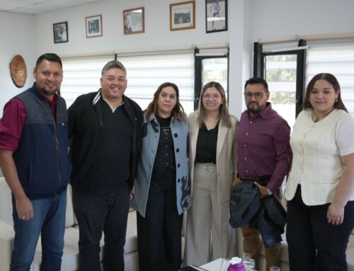 La intendenta Norma Sepúlveda recibió en el edificio municipal al equipo directivo del Instituto Superior de Formación Docente N° 11 (ISFD).