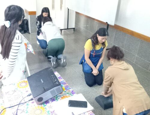 Defensa Civil capacitó a docentes de la Escuela N° 314 en RCP y primeros auxilios