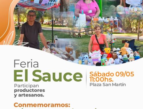 Llega la feria El Sauce en Plaza San Martín